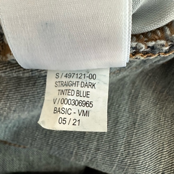 GAP men’s straight jeans, dark wash, size 33x32 - Picture 5 of 5